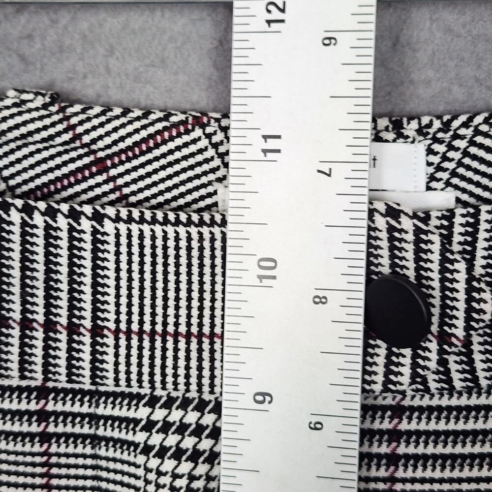 Calvin Klein Dress Pants Womens 12 Gray Plaid Modern Fit Slim Tapered Stretch - Picture 4 of 16